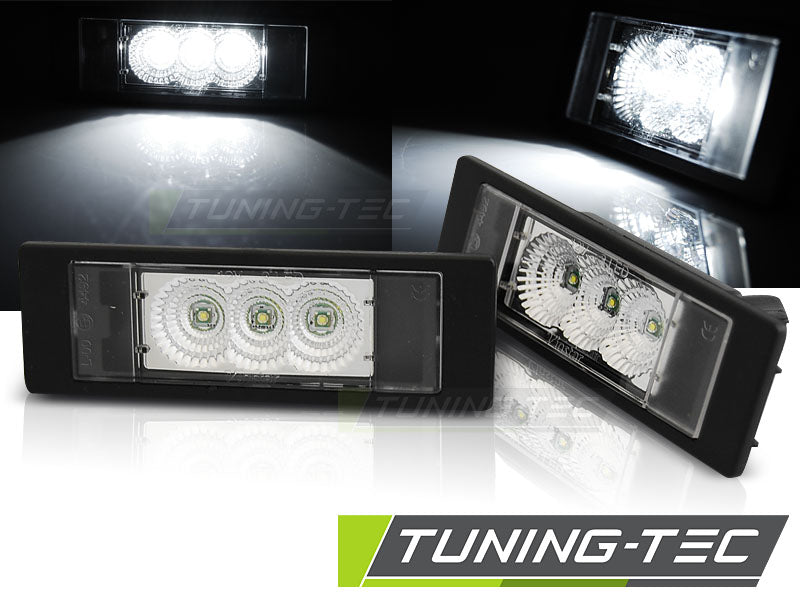 Tuning-Tec LED Kennzeichenbeleuchtung BMW F20 / F21 / E63 / E64 / E81 / E87 / Z4 / MINI kaltweiß
