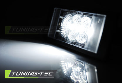 Tuning-Tec LED Kennzeichenbeleuchtung BMW F20 / F21 / E63 / E64 / E81 / E87 / Z4 / MINI kaltweiß