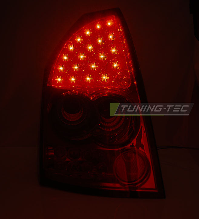 Tuning-Tec LED Rückleuchten für Chrysler 300C Limousine 05-08 rot/rauch