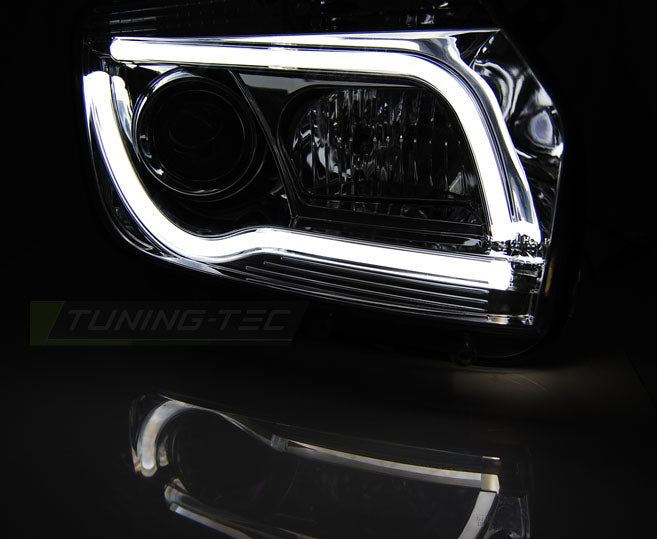 Tuning-Tec LED Tagfahrlicht Scheinwerfer für Dacia Renault Duster 10-14 chrom LTI