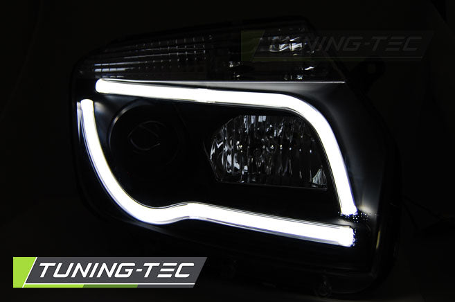 Tuning-Tec LED Tagfahrlicht Scheinwerfer für Dacia Renault Duster 10-14 schwarz LTI