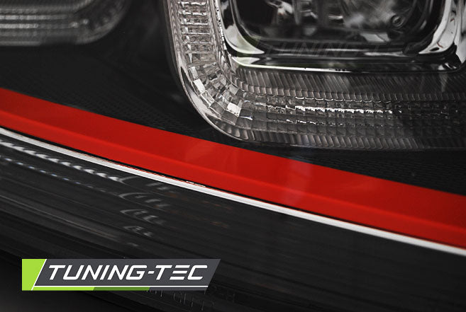Tuning-Tec LED Tagfahrlicht Scheinwerfer für VW Golf 7 12-17 schwarz / rot