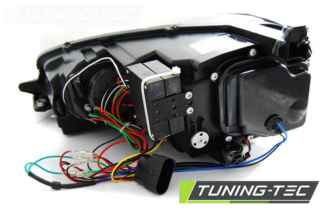 Tuning-Tec LED Tagfahrlicht Scheinwerfer für VW Golf 7 12-17 schwarz