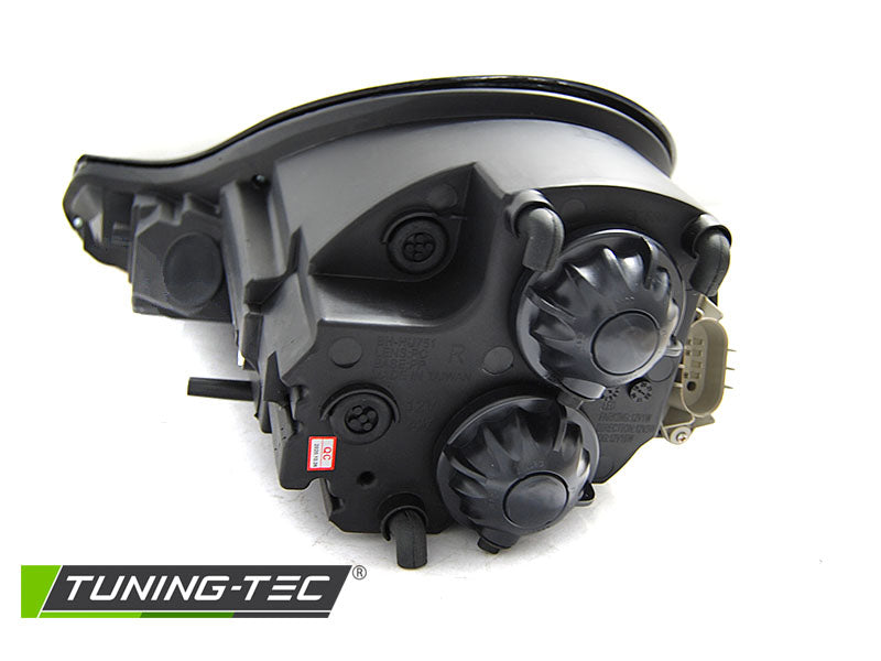 Tuning-Tec LED Tagfahrlicht Scheinwerfer für Porsche Boxster 986 / 911 996 96-04 schwarz mit LED Blinker