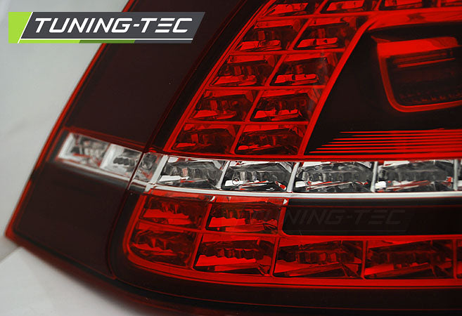 Tuning-Tec LED Rückleuchten für VW Golf 7 (VII) 13-17 rot/klar