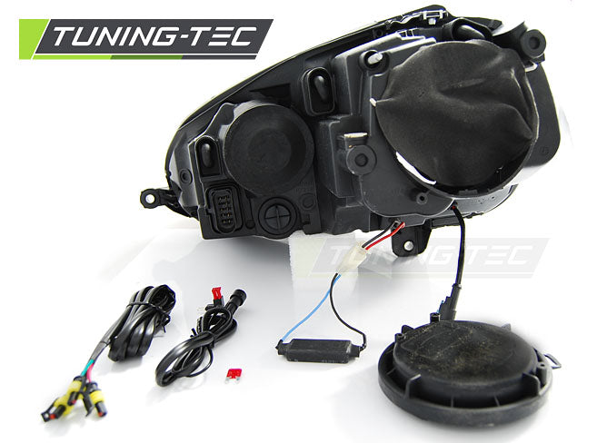 Tuning-Tec LED Tagfahrlicht Scheinwerfer für VW Golf 5 03-09 im Golf 6 Design
