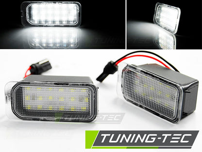 Tuning-Tec LED Kennzeichenbeleuchtung für Ford Fiesta MK7 / Focus MK2/MK3 / Mondeo MK4 / C-MAX / S-MAX / Galaxy 2 Gen.
