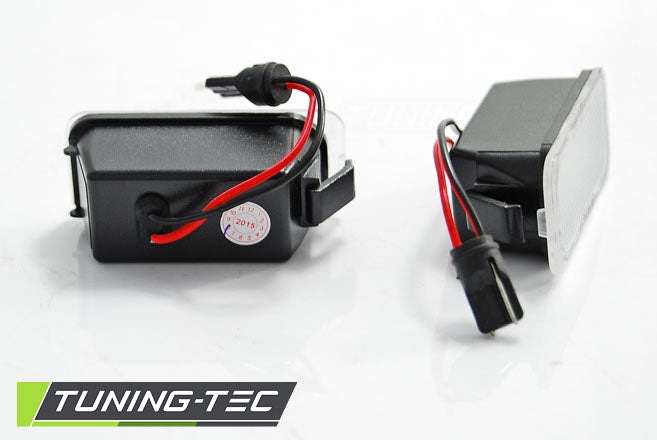 Tuning-Tec LED Kennzeichenbeleuchtung für Ford Fiesta MK7 / Focus MK2/MK3 / Mondeo MK4 / C-MAX / S-MAX / Galaxy 2 Gen.