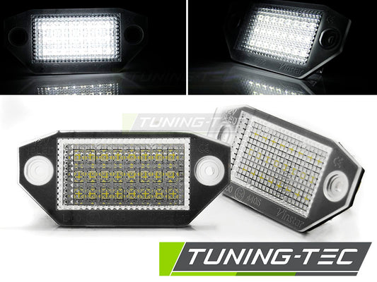 Tuning-Tec LED Kennzeichenbeleuchtung für Ford Mondeo MK3 00-07 kaltweiß