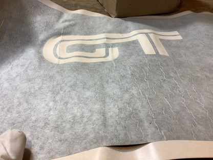 Farbstreifen linke Seite Opel Classic Aufkleber „GT“ in Grau Original GM NEU