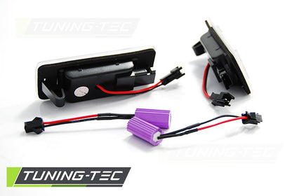 Tuning-Tec LED Kennzeichenbeleuchtung für Opel Astra J Caravan / Zafira C 10-16 kaltweiß