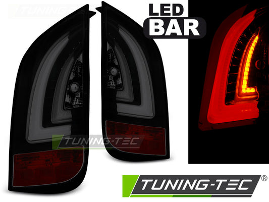 Tuning-Tec LED Lightbar Rückleuchten für VW UP! und Skoda Citigo 11-21 schwarz/rauch