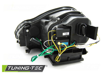Tuning-Tec Xenon LED Tagfahrlicht Scheinwerfer für Porsche Cayenne 955 02-06 chrom