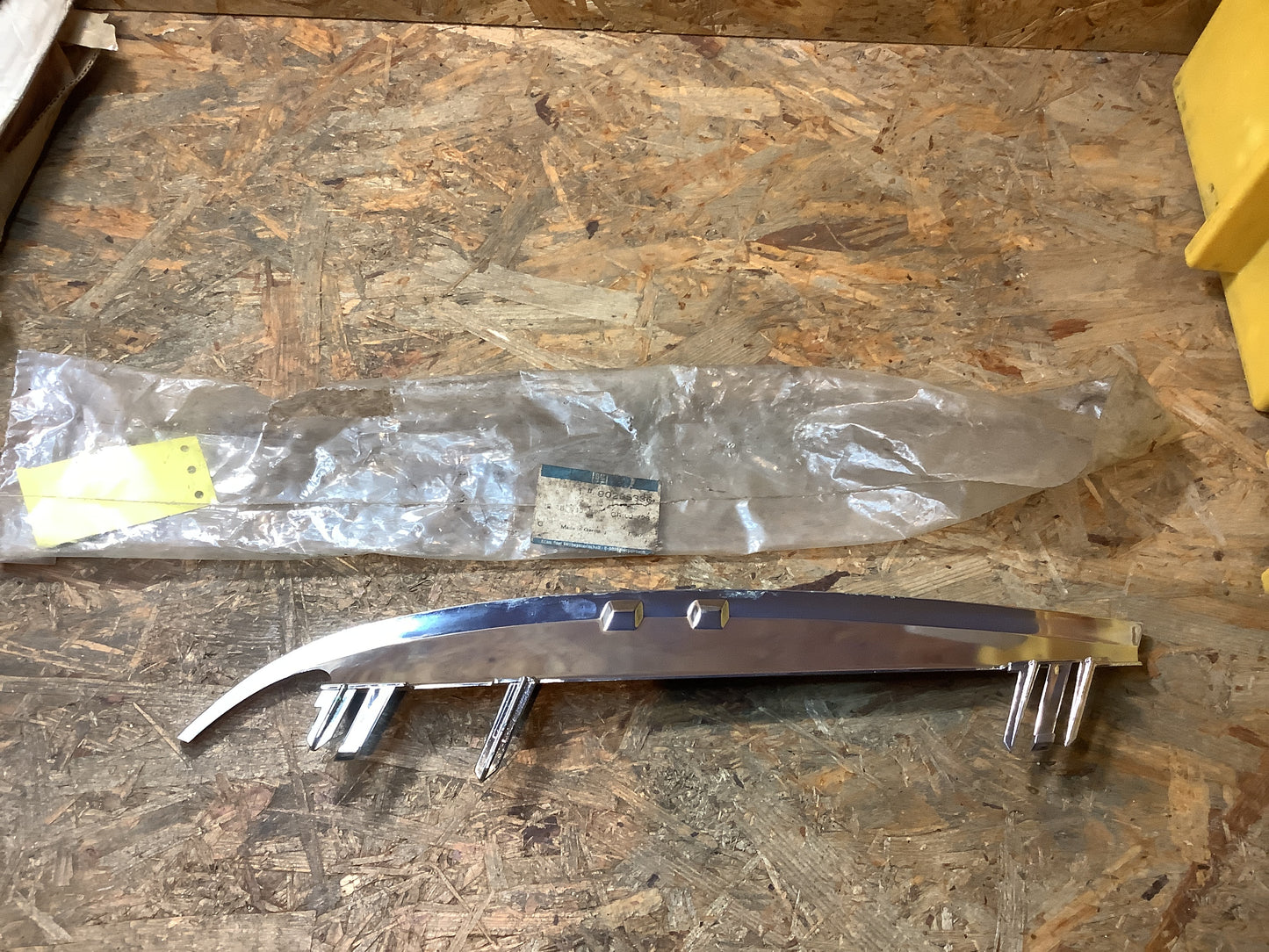 Senator B Scheinwerferblende Chrom Original GM NEU