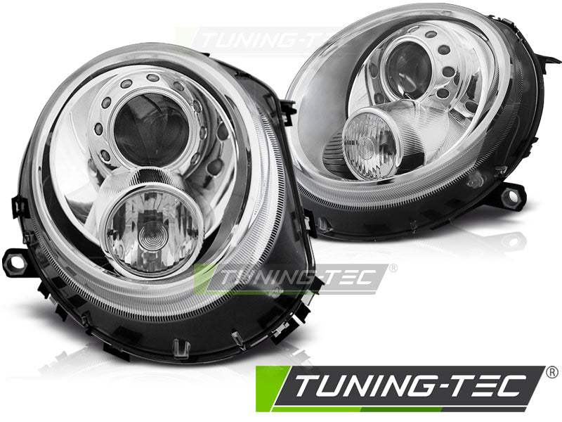 Tuning-Tec Klarglas Scheinwerfer für Mini Cooper 06-14 chrom