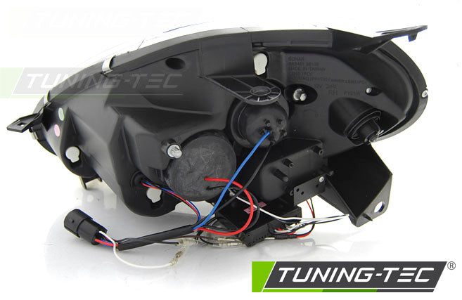 Tuning-Tec LED Tagfahrlicht Scheinwerfer für Fiat Punto EVO 09-12 chrom