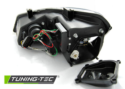 Tuning-Tec LED Tagfahrlicht Scheinwerfer für VW Polo 6R 09-14 chrom