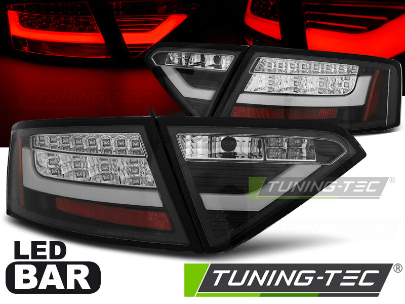 Tuning-Tec LED Lightbar Rückleuchten für Audi A5 07-11 schwarz