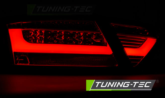 Tuning-Tec LED Lightbar Rückleuchten für Audi A5 07-11 rot/rauch