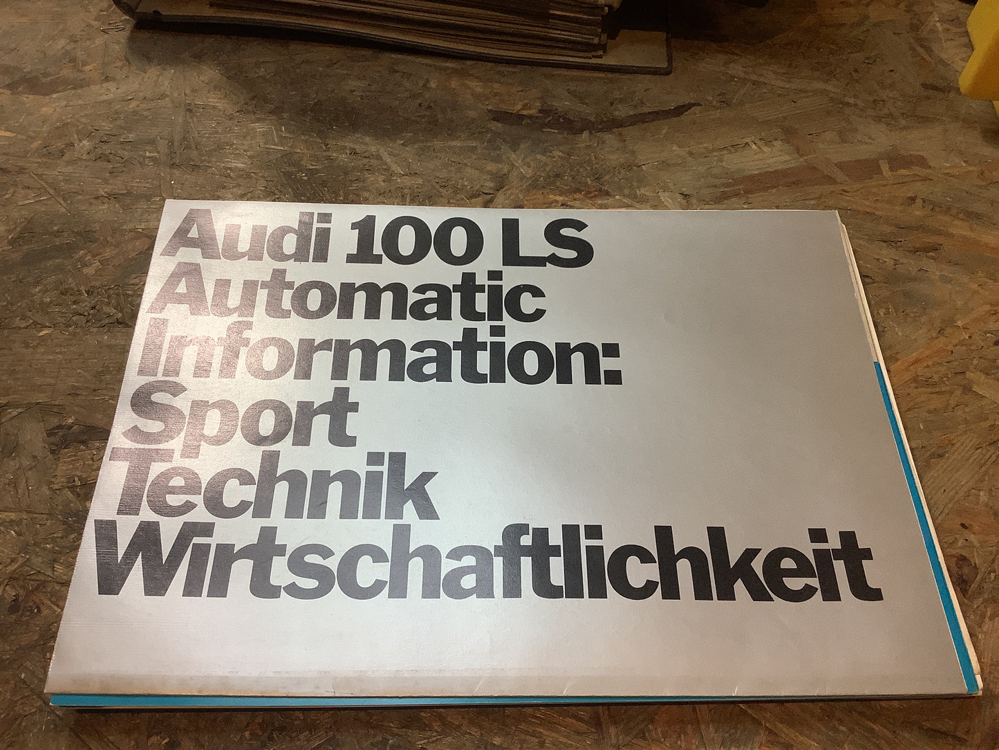 NSU Werbeprospekte Audi/NSU Konvolut