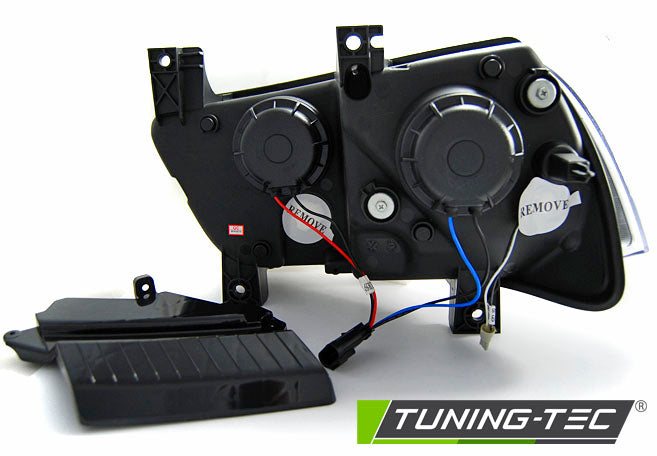 Tuning-Tec LED Angel Eyes Scheinwerfer für Dodge Charger LX II 11-15 schwarz LTI