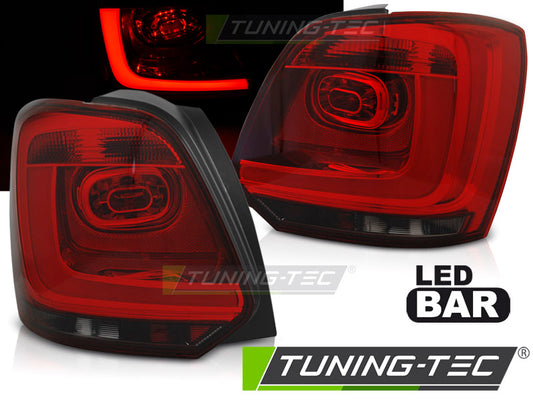 Tuning-Tec LED Rückleuchten für VW Polo 6R 09-14 rot/rauch