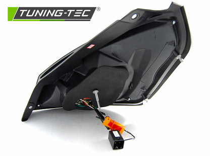 Tuning-Tec LED Lightbar Rückleuchten für Ford Fiesta MK7 08-12 rot/klar mit LED Blinker