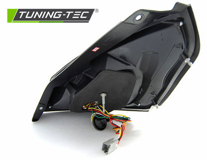 Tuning-Tec LED Lightbar Rückleuchten für Ford Fiesta MK7 12-16 rot/klar mit LED Blinker