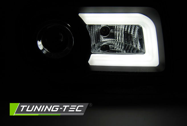 Tuning-Tec LED Tagfahrlicht Scheinwerfer für Chrysler 300C 05-10 schwarz LTI