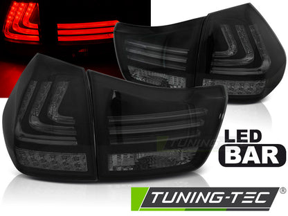 Tuning-Tec LED Lightbar Rückleuchten für Lexus RX 330/350 03-08 schwarz/rauch