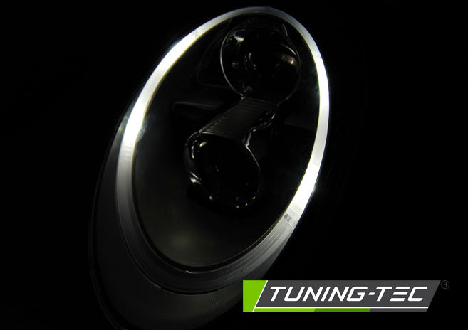 Tuning-Tec Xenon LED Tagfahrlicht Scheinwerfer für Porsche 911 997 04-09 schwarz