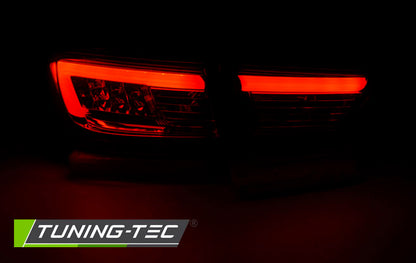 Tuning-Tec LED Lightbar Rückleuchten für Renault Clio IV (4) 13-16 rot/klar