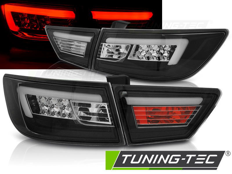 Tuning-Tec LED Lightbar Rückleuchten für Renault Clio IV (4) 13-16 schwarz