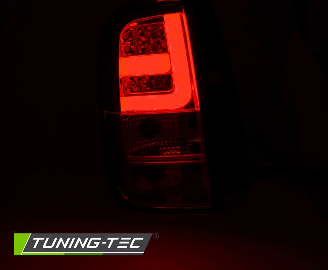 Tuning-Tec LED Lightbar Rückleuchten für Dacia / Renault Duster 10-14 rot/klar
