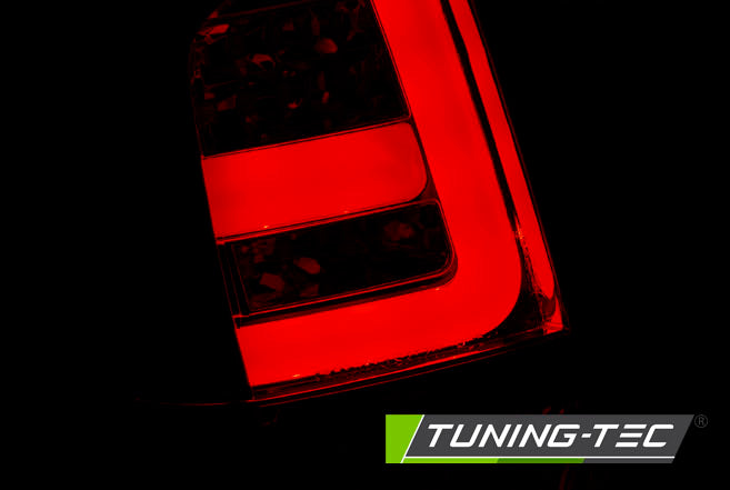 Tuning-Tec LED Lightbar Rückleuchten für Dacia / Renault Duster 10-14 chrom/rauch