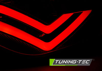 Tuning-Tec LED Lightbar Rückleuchten für Seat Ibiza 6J (3-Türer) 08-12 rot/rauch