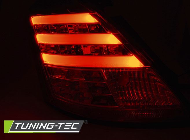 Tuning-Tec LED Lightbar Rückleuchten für Suzuki Swift V 10-17 rot/rauch