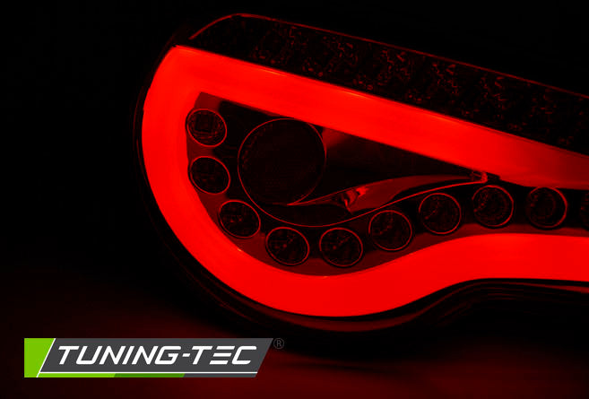 Tuning-Tec LED Lightbar Rückleuchten für Toyota GT86 12-16 schwarz mit dyn. Blinker