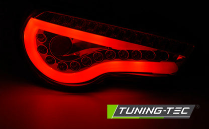Tuning-Tec LED Lightbar Rückleuchten für Toyota GT86 12-16 rauch mit dyn. Blinker