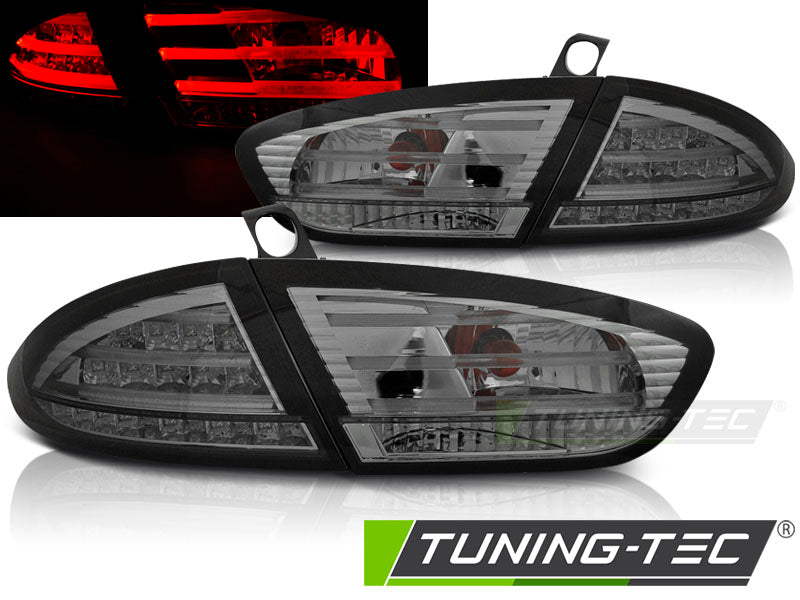 Tuning-Tec LED Rückleuchten für Seat Leon 1P Facelift 09-12 chrom/rauch