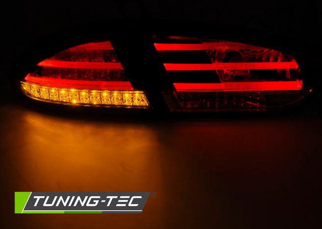 Tuning-Tec LED Rückleuchten für Seat Leon 1P Facelift 09-12 chrom/rauch