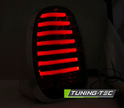 Tuning-Tec Voll LED Lightbar Rückleuchten für Mini Countryman R60 10-14 schwarz/rauch