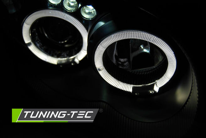 Tuning-Tec LED Angel Eyes Scheinwerfer für Subaru Impreza 2 (GD) 03-05 schwarz
