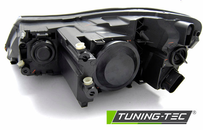 Tuning-Tec Xenon Klarglas Look Scheinwerfer für Skoda Octavia 2 (1Z Facelift) 09-12 schwarz