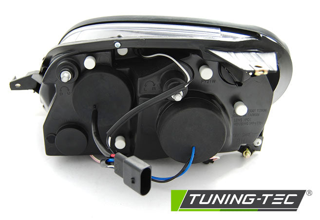 Tuning-Tec CCFL Angel Eyes Scheinwerfer für Mercedes Benz SLK R170 96-04 chrom