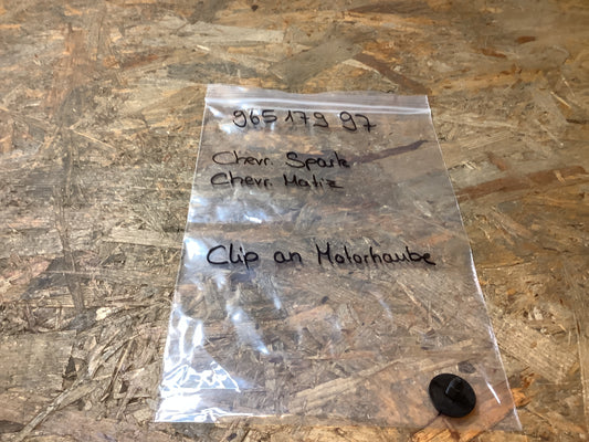 Chevrolet Spark/Matiz Clip an Motorhaube Original GM NEU