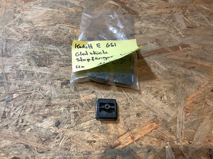 Kadett E GSI, Gleitstück Stoßfänger hinten Original GM NEU