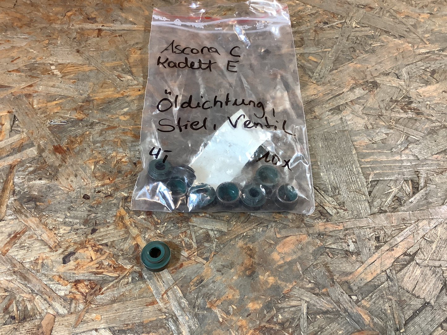 Ascona C, Kadett E Öldichtung, Stiel, Ventil Original GM NEU