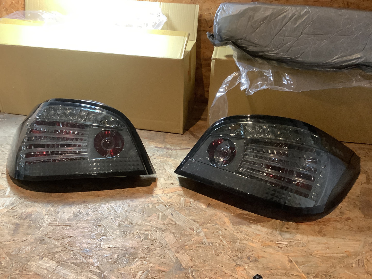 Heckleuchten Dynamisch LED Smoke passend für BMW 5er (E60) Limousine Vor-Facelift 2004-2007