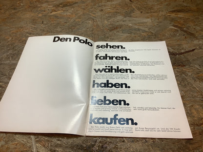 Der Polo Zeitschrift aus März 1975